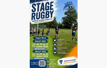 Stages Juillet 2026
